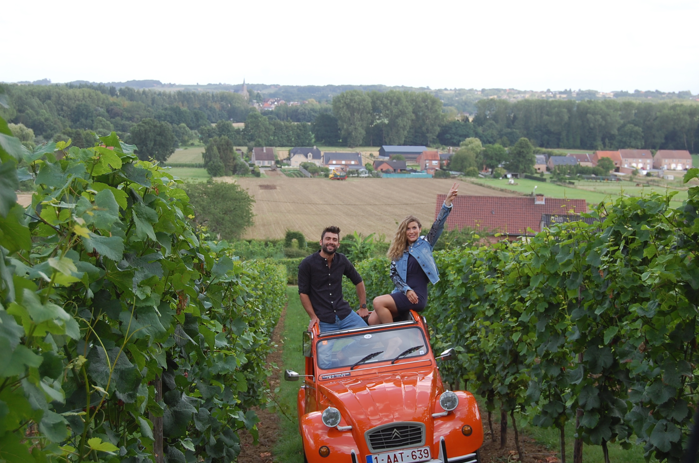 The Hageland meets Leuven with our 2CV